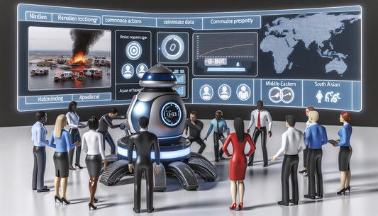 Harnessing B-Bot: Revolutionizing Emergency Response Coordination with Real-Time Data and Communication