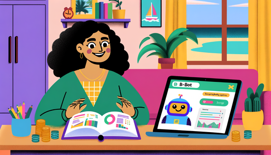 Empowering Financial Freedom: How B-Bot Helps Sarah Master Her Budget and Save for Her Dream Vacation