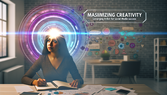 Maximizing Creativity: How Mia Leverages B-Bot for Social Media Success